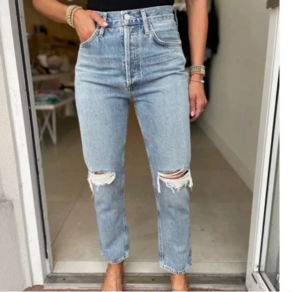Agolde Riley Jeans Escalate - Picture 1 of 10